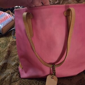 Consuela Pink Market Tote